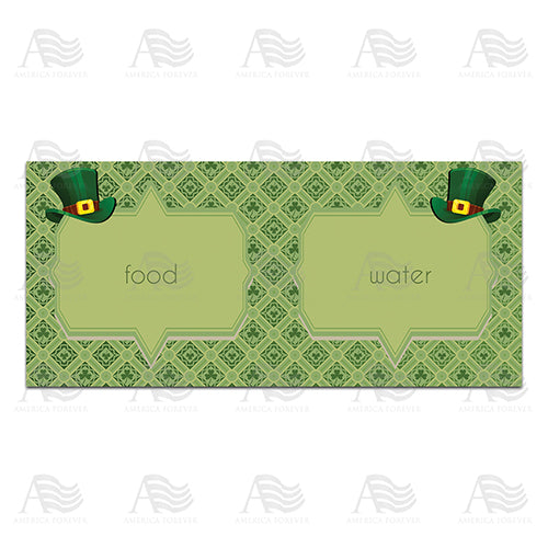 Leprechaun Hats Pet Feeding Mat