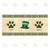 Green Striped Leprechaun Hat Pet Feeding Mat