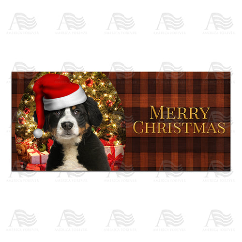 Santa Puppy Pet Feeding Mat