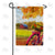 Fall Country Bike Ride Double Sided Garden Flag