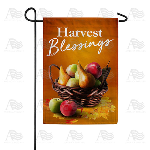 Harvest Blessings Pear Double Sided Garden Flag