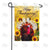 Turkey In Sunflowers Double Sided Garden Flag