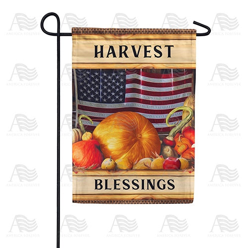 American Harvest Double Sided Garden Flag