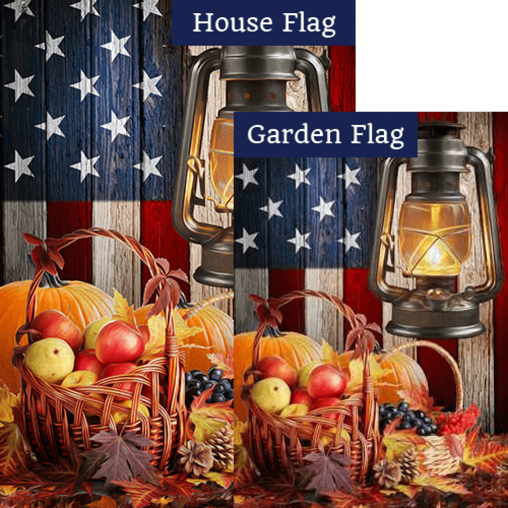 Harvest Glow Flags Set (2 Pieces)