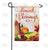 Pilgrim Hat Harvest Blessings Double Sided Garden Flag