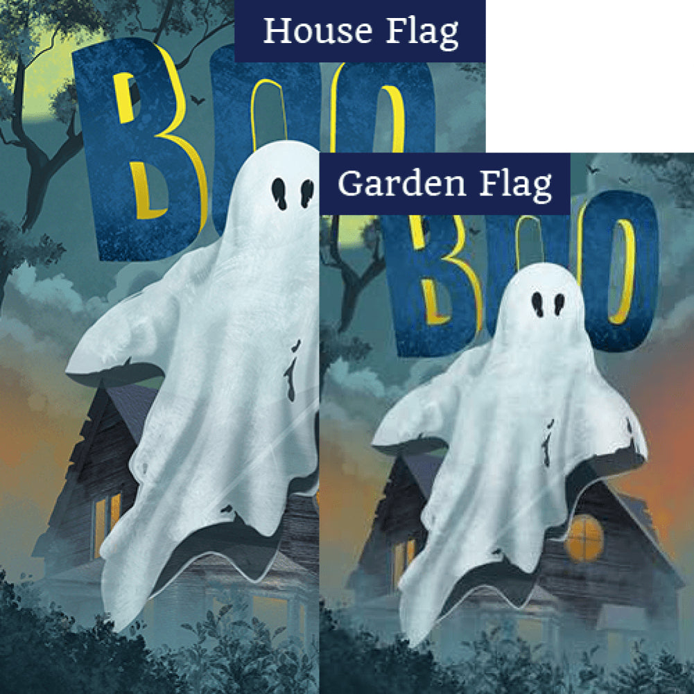 "Boo"berry Ghost - Flags Set (2 Pieces)