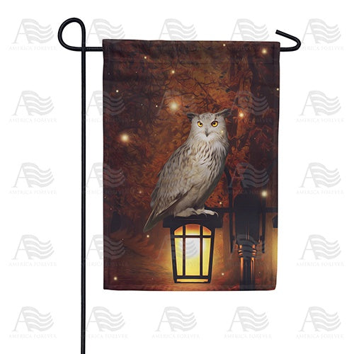 Hoot Goes There? Double Sided Garden Flag