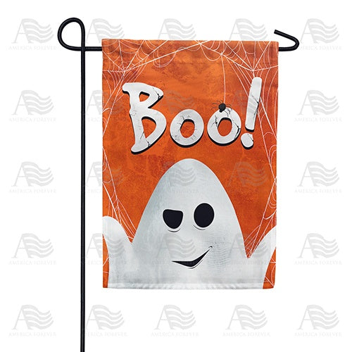 Ghostly Greeting Double Sided Garden Flag