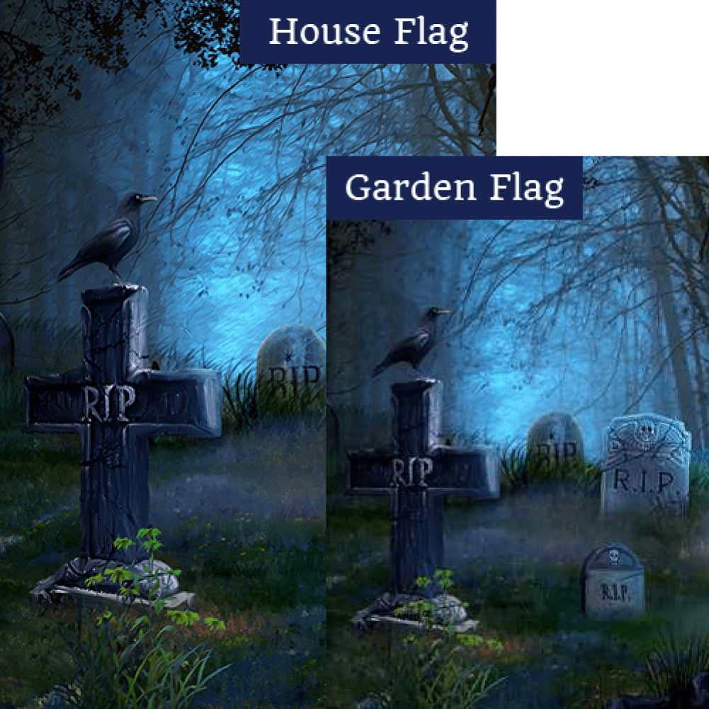 Bone Chilling Graveyard - Flags Set (2 Pieces)