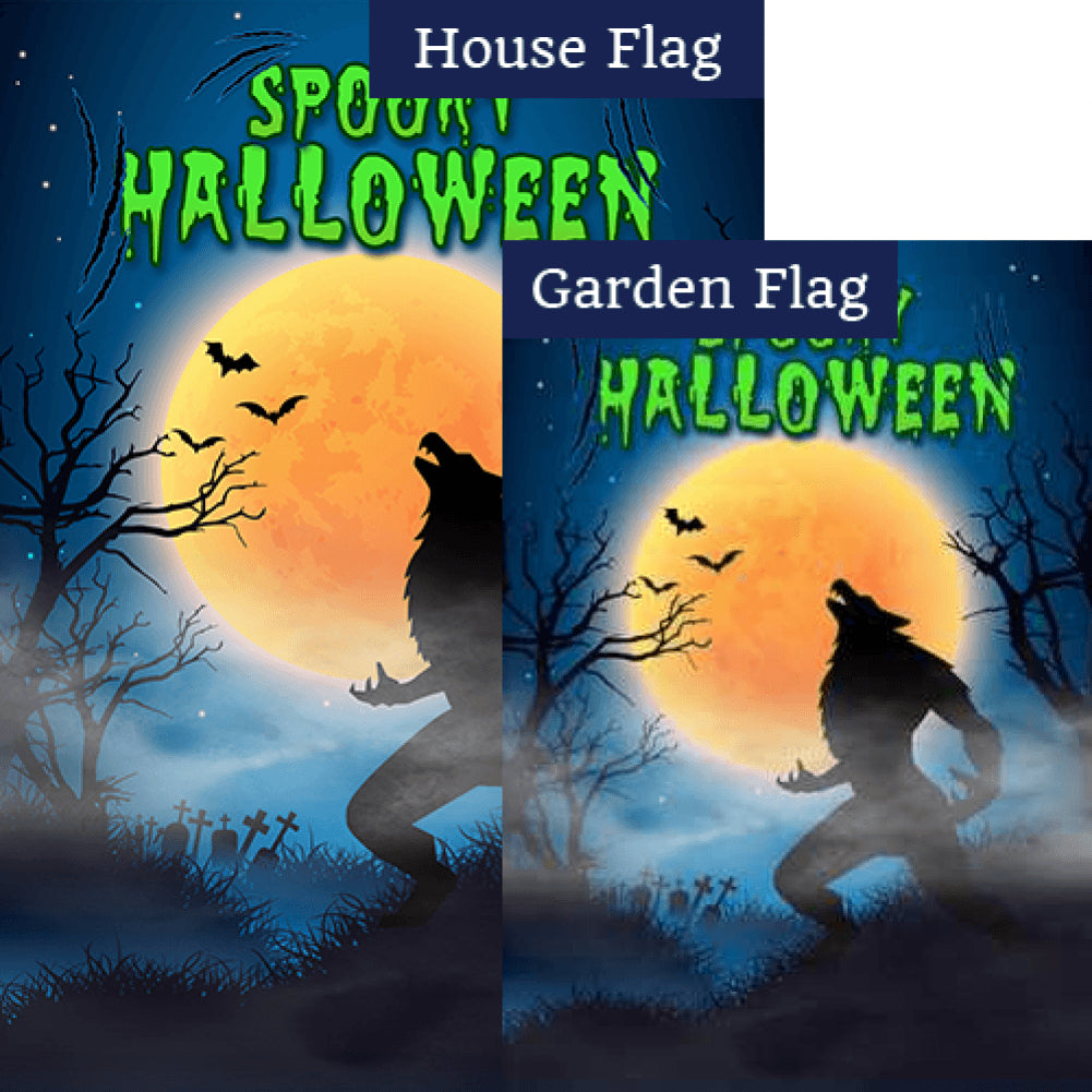 Happy "Howl"oween! - Flags Set (2 Pieces)