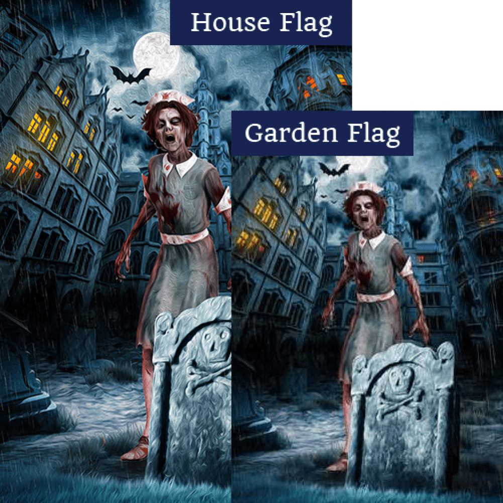 Working The Graveyard Shift - Flags Set (2 Pieces)