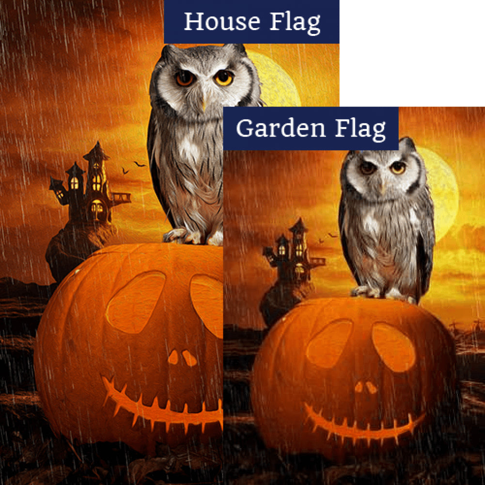 Happy "Owl"oween! - Flags Set (2 Pieces)