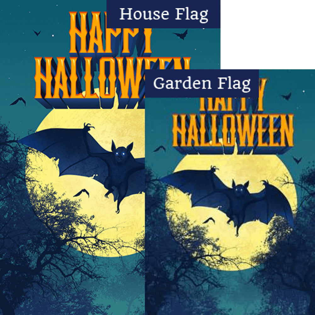 Dracula Takes Flight - Flags Set (2 Pieces)