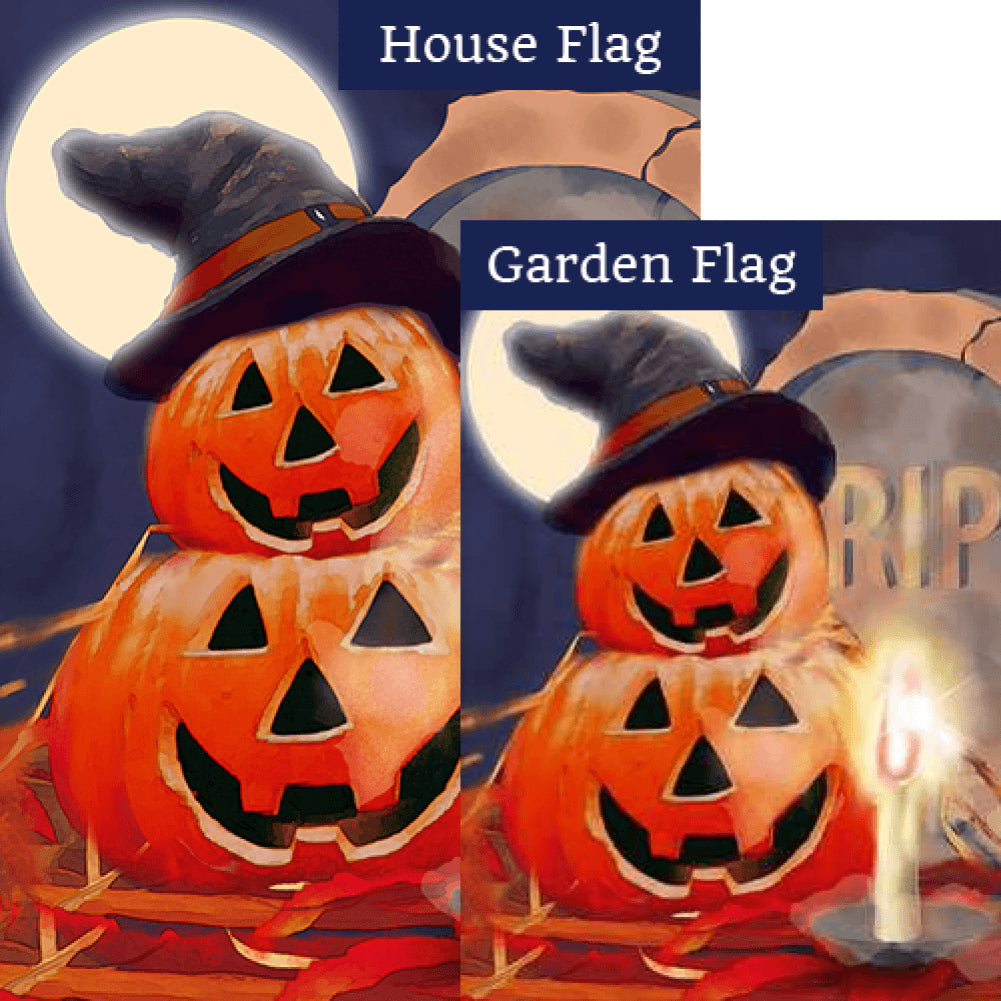 Pumpkin Heads - Flags Set (2 Pieces)