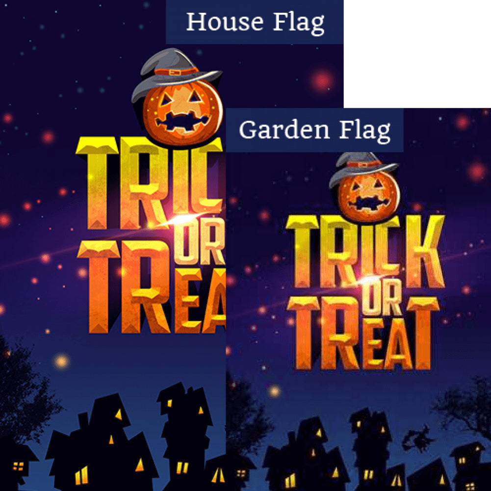 Trick Or Treat Night - Flags Set (2 Pieces)