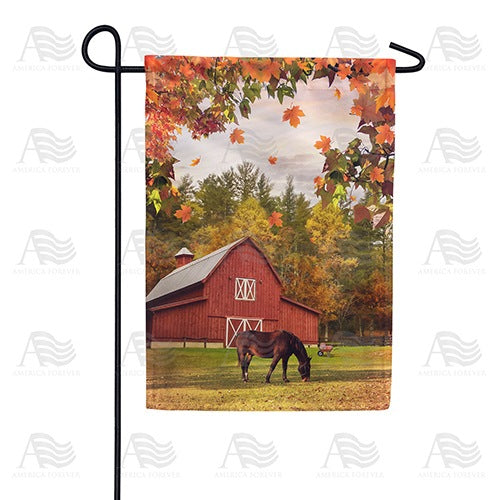Autumn Grazing Double Sided Garden Flag