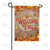 Welcome Fall Wood Panel Double Sided Garden Flag