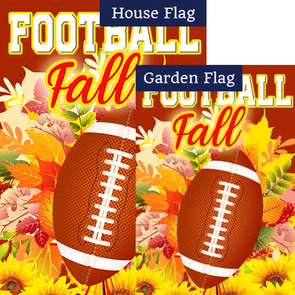 Kick Off To Fall! Double Sided Flags Set (2 Pieces)