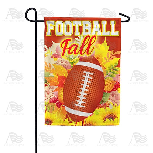 Kick Off To Fall! Double Sided Garden Flag