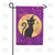 Black Cat Boo Double Sided Garden Flag