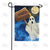 Halloween Ghostly Greeting Double Sided Garden Flag