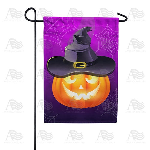 Jack O Lantern Double Sided Garden Flag