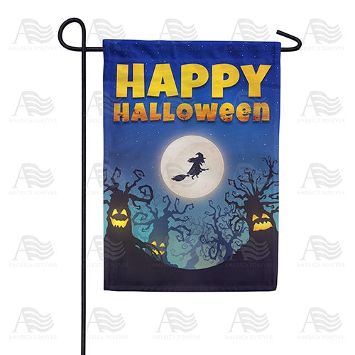 Spooky Trees Double Sided Garden Flag