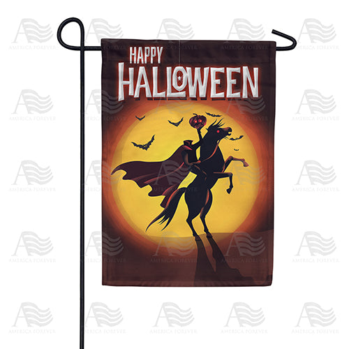 Headless Horseman Double Sided Garden Flag