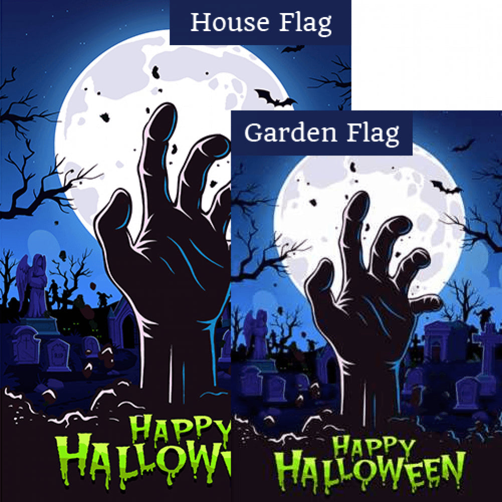 Rise Of The Dead Double Sided Flags Set (2 Pieces)