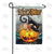 Cat In Pumpkin Bucket Double Sided Garden Flag