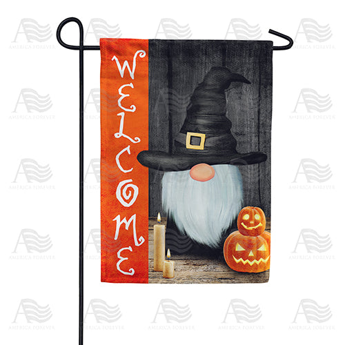 Warlock Gnome Double Sided Garden Flag