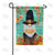 Pilgrim Gnome Double Sided Garden Flag