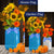 Fall Flowers In Canning Jars Double Sided Flags Set (2 Pieces)