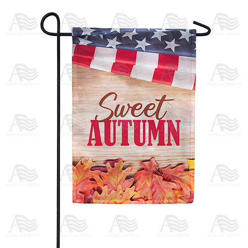 Sweet Autumn Double Sided Garden Flag