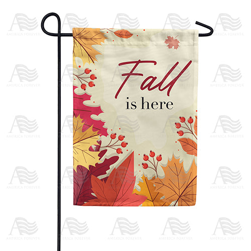 Fall Has Arrived Double Sided Garden Flag