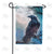 Raven In Moonlight Double Sided Garden Flag