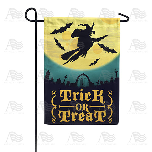 Graveyard Flight Double Sided Garden Flag