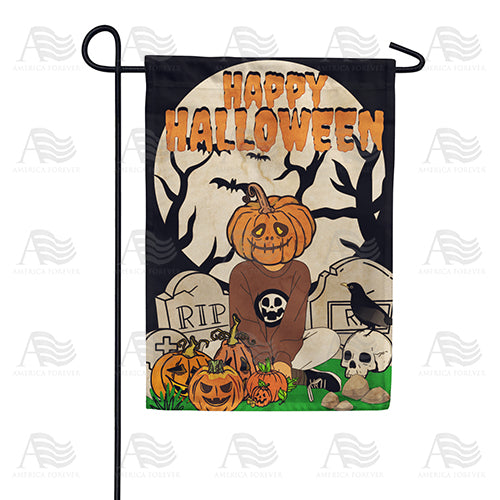 Halloween Prankster Double Sided Garden Flag