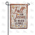 Fall For Jesus Wooden Plaque Double Sided Garden Flag