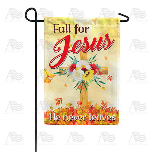 Jesus Is Always Near Double Sided Garden Flag