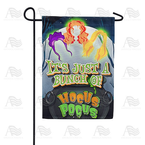 Bunch of Hocus Pocus Double Sided Garden Flag