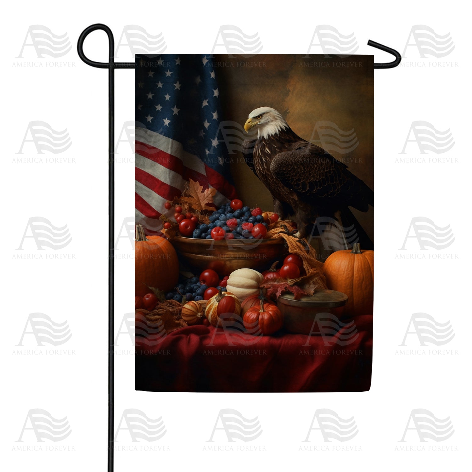 American Thanksgiving Double Sided Garden Flag