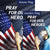 America, Pray For Our Heroes Flags Set (2 Pieces)