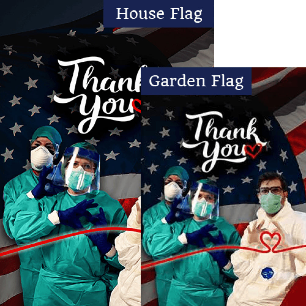 Thanks To Lifeline Of Our Nation Flags Set (2 Pieces)