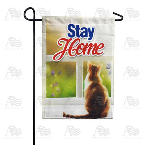Lives - Cat 9, You ONLY 1 Double Sided Garden Flag