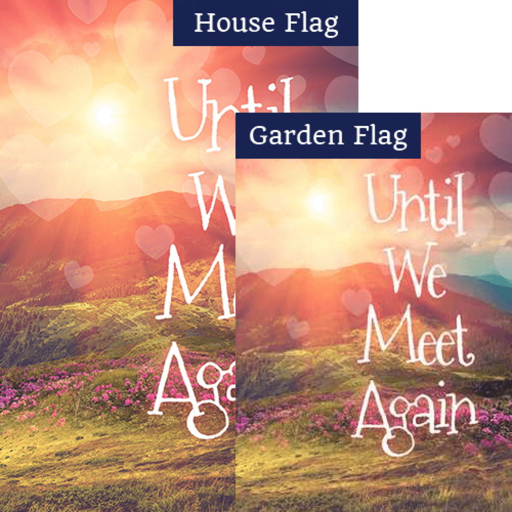 Until We Meet Again Flags Set (2 Pieces)