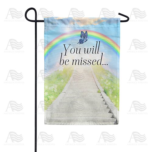 Stairway To Heaven Double Sided Garden Flag