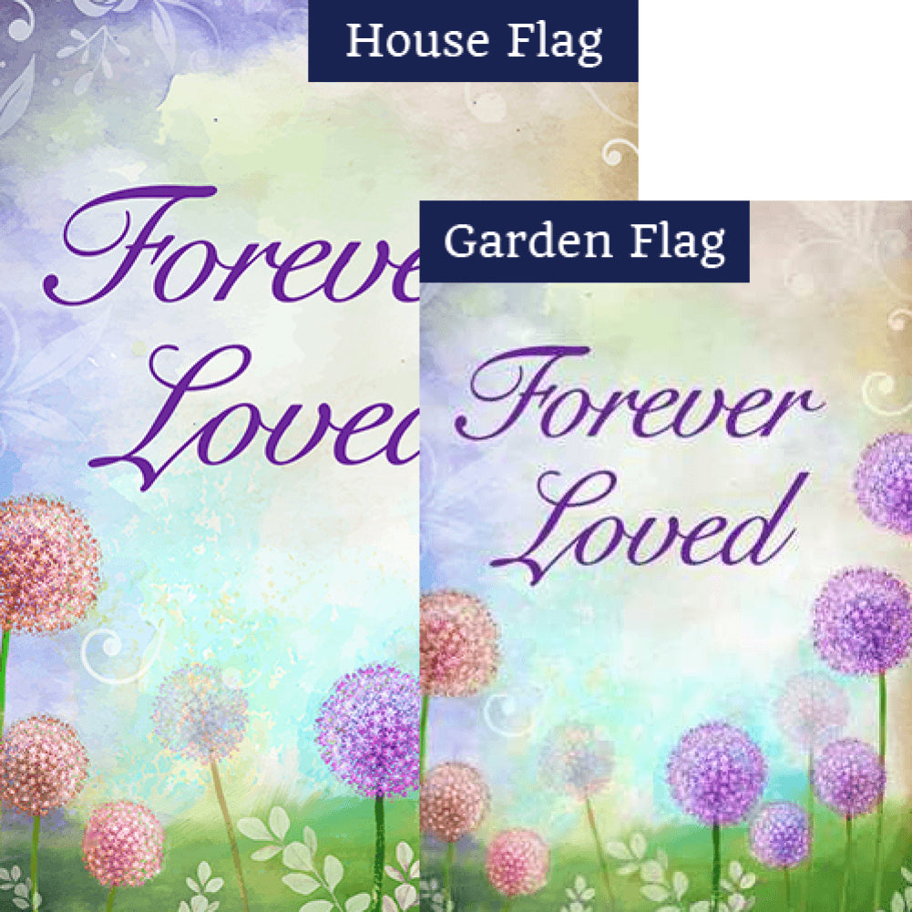 Forever Loved Flags Set (2 Pieces)