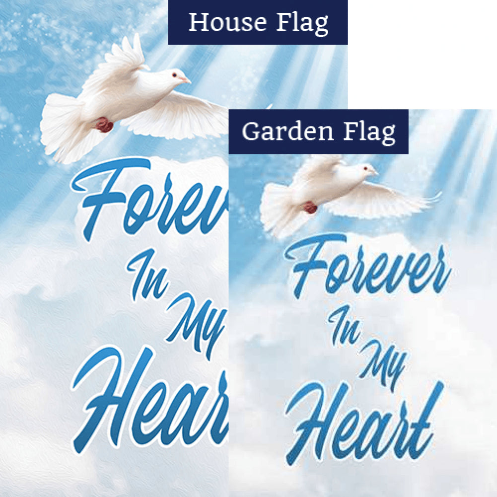 Forever In My Heart Flags Set (2 Pieces)