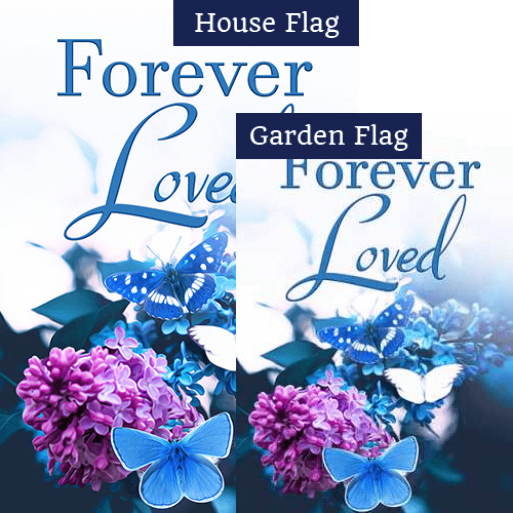 Feeling Blue Missing You Flags Set (2 Pieces)